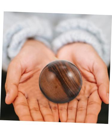 Beaupretty 2-St Fitness Golfer Baoding Balls - Wooden Chinese Health Massage Balls (5.10x5.00cm) - Perfect for Older Adults - Ebony Brown - Buy Online on GoSupps.com