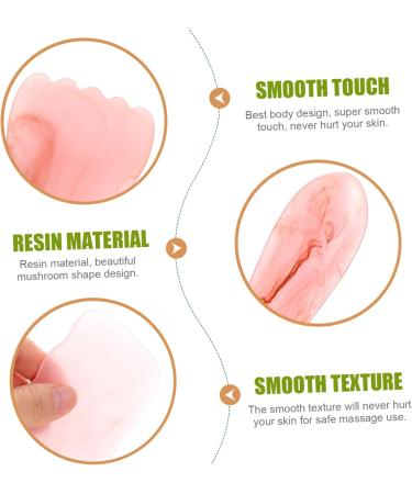 Buy Beavorty 4-Piece Body Scraping Tool Set Meridian Gua Sha Trigger Point Massage Beeswax Pink Tablets - International Shipping Available - Buy Online on GoSupps.com