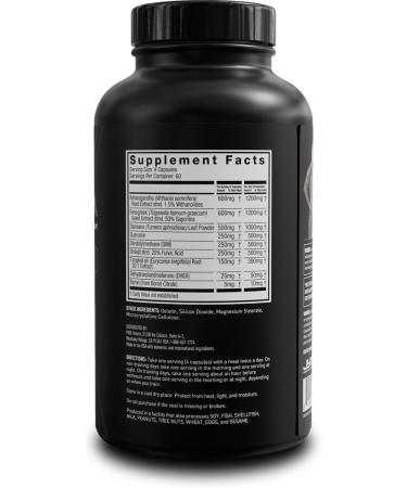 Alpha JYM X - Advanced Hormone Optimization Supplement | Vitality Boost with DHEA Ashwagandha and More | 240 Vegetarian Capsules for Optimal Health - Buy Online on GoSupps.com