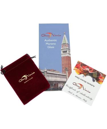 GlassOfVenice Murano Glass Color Splash Millefiori Hair Clip - Buy Online on GoSupps.com