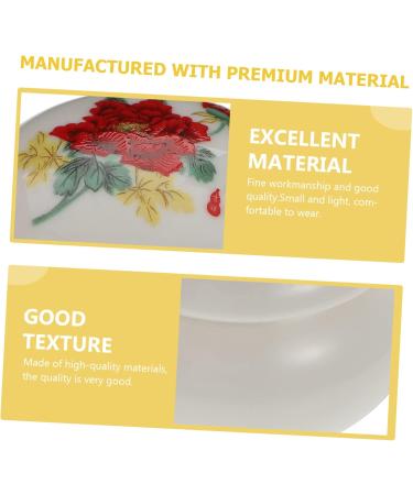 UTHCLO 1pc Porcelain Jar Lip Balm Jar Empty Lotion Jars Mini Cosmetic Container Ceramic Tea Canister Porcelain Tea Tin Powder Makeup Cosmetic Jar Ceramics Cosmetic Box Travel Red Vintage - Buy Online on GoSupps.com