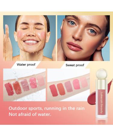 Soft Velvet Liquid Blush - Weightless & Long-Lasting Matte Cream for Cheek with Natural Dewy Finish - Smudge Proof Skin Tint Makeup (01) - Buy Online on GoSupps.com