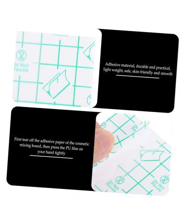 FRCOLOR 200 Pcs Makeup Hand Palette & Adhesive Cosmetic Plates for Foundation Nail Art & Color Mixing - Ideal for Professionals - Buy Online on GoSupps.com