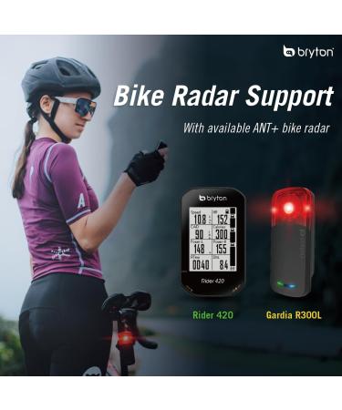 Buy Bryton Rider 420 Wireless GPS Bike Computer - Route Tracking Street Navigation & Multi-Language Support - Buy Online on GoSupps.com