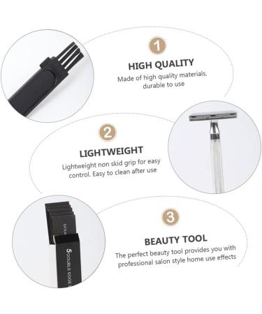 Beaupretty Manual Safety Razor & Facial Trimmer - Precision Hair Removal Eco-Friendly Metal Design Perfect for Smooth Shaving & Grooming - Buy Online on GoSupps.com