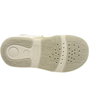 Geox Baby Girl's Sandal - Tapuz First Steps - Size 5 UK Child - White/Silver - Buy Online on GoSupps.com