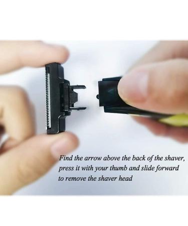 INVODA OneBlade Hybrid Trimmer/Shaver Replacement Heads for Men - Waterproof Wet/Dry Shaver Head (2 Pack) - Buy Online on GoSupps.com