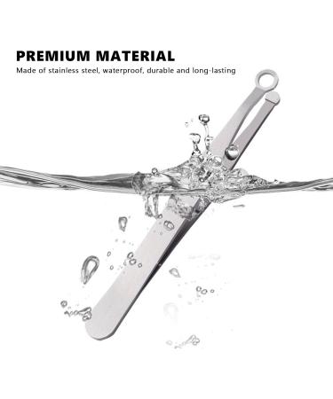 Premium Stainless Nose Hair Clippers - Round-Tipped Grooming & Trimming Tweezers for Men & Women - Buy Online on GoSupps.com