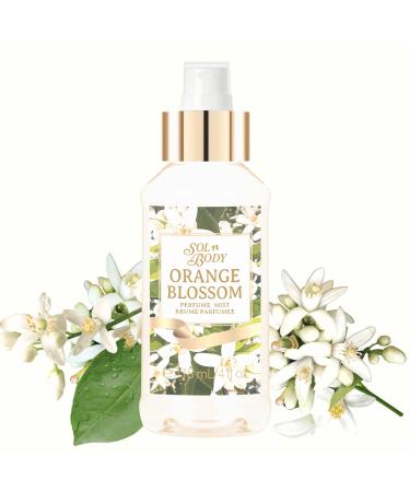 Orange Blossom Fine Fragrance Mist by Body Botanic 4 Fl Oz 118 mL - with Plant Extracts and the Dreamy Scent of Orange Blossoms in Full Bloom - Buy Online on GoSupps.com