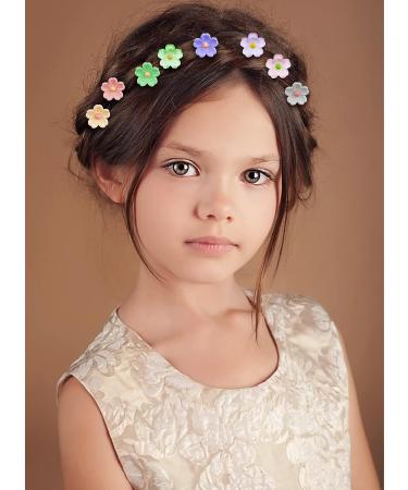 30 Pcs Matte Cherry Blossom Mini Flower Claw Clips - Cute Hair Accessories for Girls & Women - Buy Online on GoSupps.com