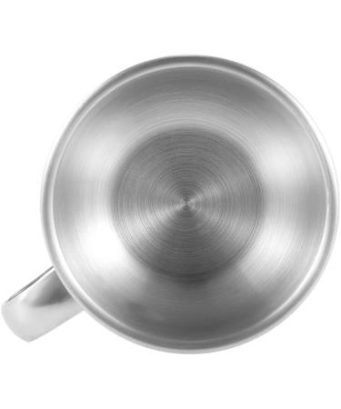 Anself Stainless Steel Shaving Bowl | Shaving Brush & Soap Bowl for Ultimate Grooming Experience - Buy Online on GoSupps.com