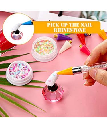 Bumdenuu 12Pieces Replacement Head Tips Nail Rhinestones Picker for Nail Dotting Pen to Nail Gem Jewelry Replacement Head - Buy Online on GoSupps.com