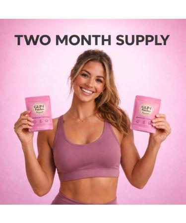 Metamex GLP-1 Patches 60 Count | Advanced Formula for Women and Men | Berberine L-Glutamine Cinnamon and Pomegrenate Extract - 2 Months Pack - Buy Online on GoSupps.com