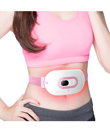 Faxian unisex winter electrical fast heating back warmer adjustable portable back band heating cushion heating belt heating heat girdle heat protection belly waist back support kidney warmer type3 white