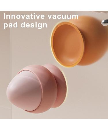 Pink Trigger Point Presser Fascia Ball - Massage Device for Muscle Pain & Tension Relief | Suction Cup Handle & Pink Hedgehog Ball - Buy Online on GoSupps.com