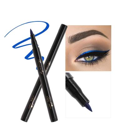 Waterproof Liquid Eyeliner Pencil | Long-Lasting Blue Eye Makeup Tool | Natural Effects | International Shipping - Buy Online on GoSupps.com