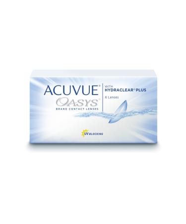 Acuvue Oasys contact lenses-2-week lenses for day and night with 3.5 DPT and BC 8.4-UV protection drying protection & extremely comfortable wearing comfort-6 lenses - Buy Online on GoSupps.com