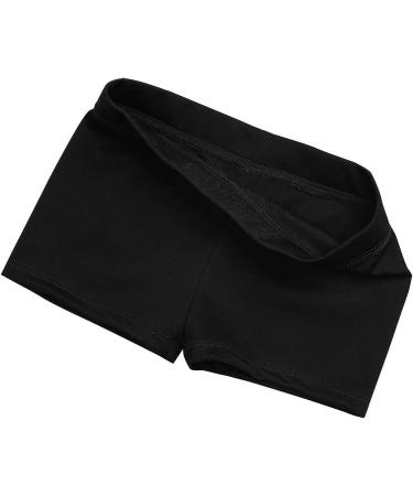 CHICTRY Girls' 2 Piece Activewear Set - Strappy Sport Bra & Booty Short for Dance & Gymnastics, Black 11-12 Years - Buy Online on GoSupps.com