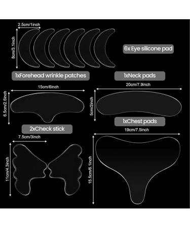Forehead Wrinkle Patches - Anti-Wrinkle Silicone Pads Set for Fine Lines | 12 Sheets for Women & Girls - Buy Online on GoSupps.com