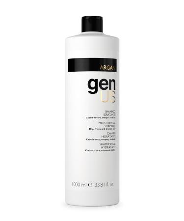 Shampooing hydratant pour cheveux secs et trait s GEN US l'huile d'argan 1000 ml P04BH