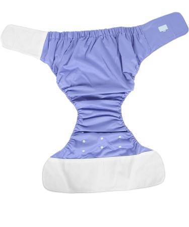 Buy Soft Adjustable Reusable Adult Diapers - Washable Fast-Drying Incontinence Care (Purple) - Buy Online on GoSupps.com