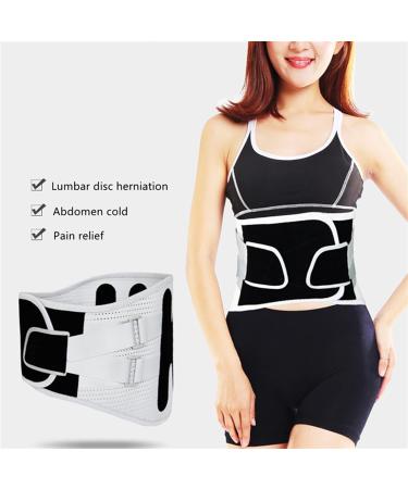 Adjustable Decompression Bandage for Lower Back | Magnetic Therapy Self-Heating Support Belt | Posture Correction & Lumbar Pest Belt with 3 Removable Upholstery - Buy Online on GoSupps.com
