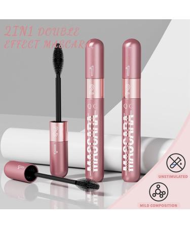  XiXiRan 2-in-1 Mascara: Waterproof Volumizing and Lengthening Mascara for Glamorous and Beautiful Eye Makeup - Buy Online on GoSupps.com