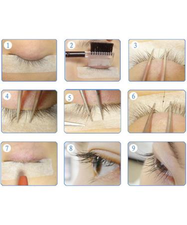 8/10/12/14mm Women Black Natural False Eyelashes Individual Eye Lashes Extensions Make Up Tool - Buy Online on GoSupps.com
