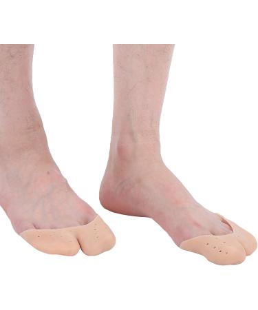 Toe Protector Gel Caps for Callus Cushion - Breathable Skin Tone Pointe Ballet Shoes - Buy Online on GoSupps.com