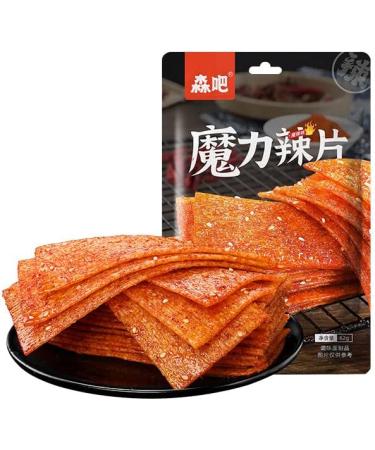 Spicy noodle web celebrity latiao snacks 62g/packet big spicy piece nostalgia spicy Gluten casual snacks Very spicy Spicy stick (Mix and match spicy strips 1 pack) Mix and match spicy strips 1.00 g (Pack of 1) - Buy Online on GoSupps.com