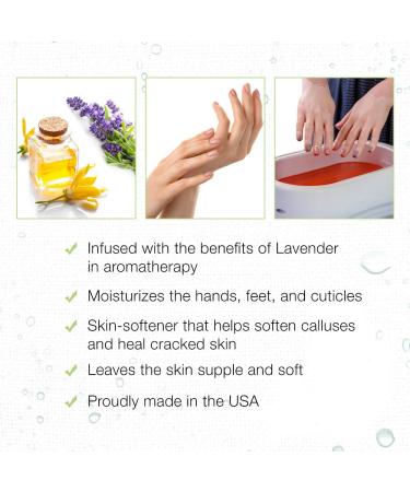 Clean + Easy Lavender & Ylang Ylang Paraffin Wax Spa Treatment - 16 oz, Softens Skin, Therabath Infused - Buy Online on GoSupps.com
