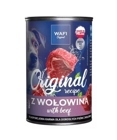 WAFI Nourriture humide Original Recipe Beef Boeuf 400 g