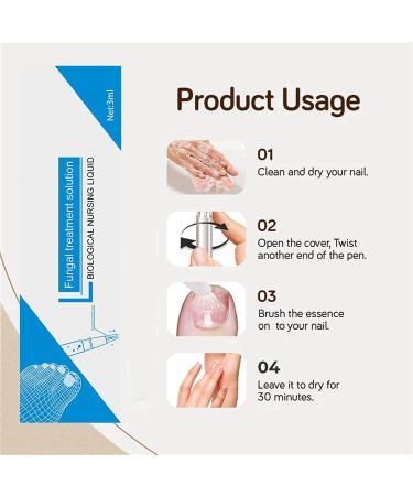 Okita Lot de 5 stylos anti-champignons pour ongles d'orteils - Buy Online on GoSupps.com