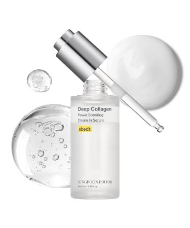 Deep Collagen Anti-wrinkle Cream In Serum | Elasticity Improvement | Firming Anti Aging Facial Ampoule Serum | Korean