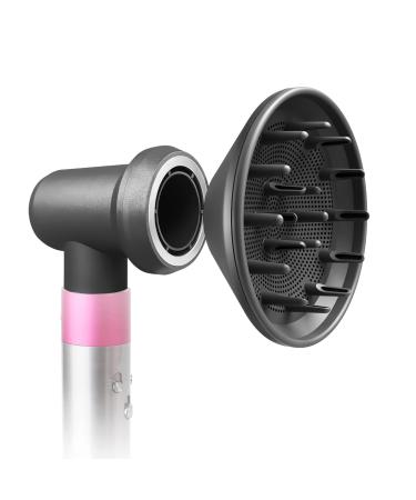 Diffuser & Adaptor for Dyson Airwrap Styler Converting Dyson Air Wrap Curling Styler to A Hair Dryer Gray