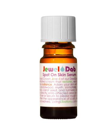 Living Libations - Organic JewelDab Face Oil | Natural Wildcrafted Clean Beauty (0.2 fl oz | 5 ml) 0.2 Fl Oz (Pack of 1)