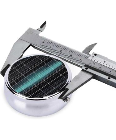 Dimensional Line Spaceround Pill Box - 3 Compartment Portable Travel Organizer for Easy Medication Management - Buy Online on GoSupps.com