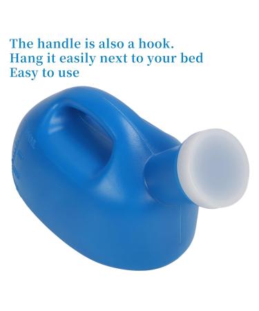 Urine Bottles Male 2000ml Spill Proof Urine Bottle Large Capacity Portable Men's Urinal Bottle Pee Bottle - Buy Online on GoSupps.com