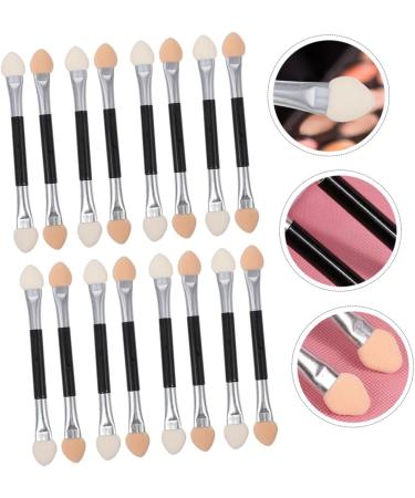 Housoutil 30pcs Eye Shadow Stick Eyeshadow Sponges Eyelash Wands Double Eye Makeup Manicure Tools Woman Girl - Buy Online on GoSupps.com
