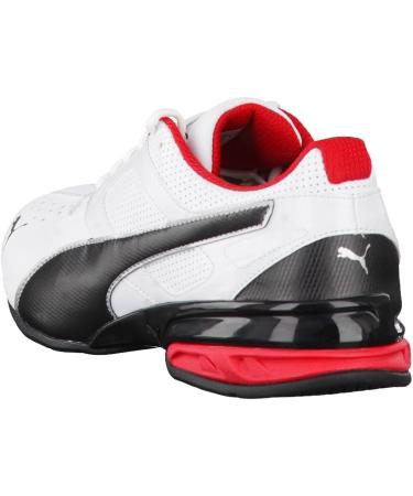PUMA Men's Tazon 6 FM Running Shoes EU 43 | White Black & Silver | International Shipping Available - Buy Online on GoSupps.com