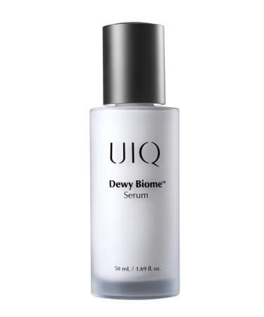 UIQ Dewy Biome Serum 1.69 fl. oz. Korean Skincare - Dermatologically Tested Moisturizing Serum for Dry Skin