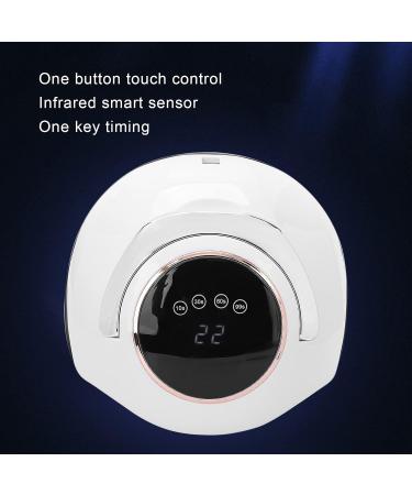 Buy 180W UV Gel Nail Dryer - UV LED Nail Lamp with 4 Timers & Auto Sensor for Perfect Shellac Manicure - Buy Online on GoSupps.com
