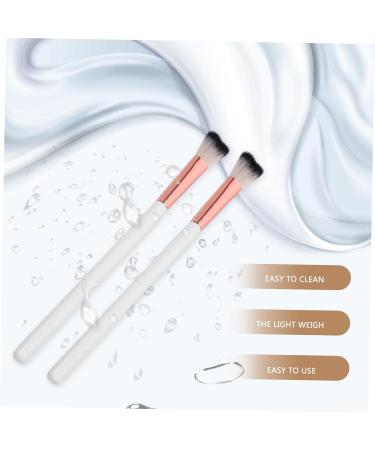 SOESFOUFU 3pcs Fish Tail Brush Makeup Brushes for Nose Highlighter Brush Nose Contour Brushes Nose Makeup Tool 18.50X1.00X1.00CM As Shown - Buy Online on GoSupps.com