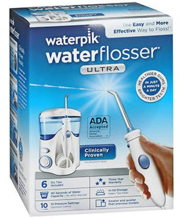 Waterpik Ultra Dental Water Jet WP-100W 1 Each (Pack of 2)
