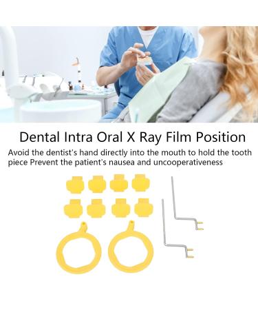 Oral X-Ray Film Positioning System - Complete Set for Clear Photography | Heat-Resistant Intraoral Film Holder for Rear Molars - Yellow | International Shipping Available - Buy Online on GoSupps.com