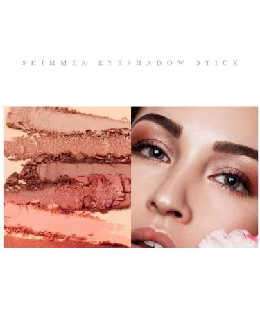 Buy Cream Eyeshadow Stick Set | Waterproof Long-Lasting Matte & Shimmer Eyeshadow (12 Colors) - International Shipping Available - Buy Online on GoSupps.com