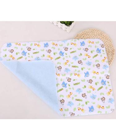 Wrap Pad 4-Pack | Yworld Cotton Bamboo Fiber Waterproof & Breathable Reusable Diaper Liners - 20x28in Light Color Series - Buy Online on GoSupps.com