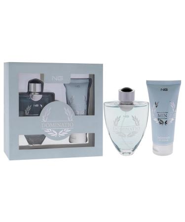 Dominatio Kit for Men - 2 Pc Gift Set 2.7oz EDT Spray 3.4oz Shower Gel - Buy Online on GoSupps.com