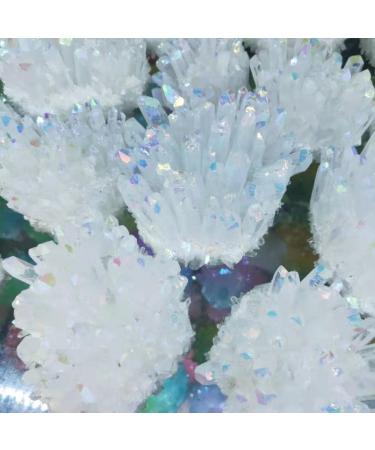 Specimen Healed Natural White Quartz Crystal Cluster Rock Specimen Angel Aura Flowers Aesthetic Room Decor Fantastic Indie Jewelry Stone As a Gift ERTEYIN (Size : 500-600g) - Buy Online on GoSupps.com