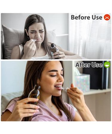 Didiseaon 50 Pcs Disposable Tongue Protective Cover - Clear Plastic Tongue Sleeve for Bitter Medicine Intake - Comfortable Fit Oral Guard for Adults & Kids - Prevent Unpleasant Taste - Buy Online on GoSupps.com
